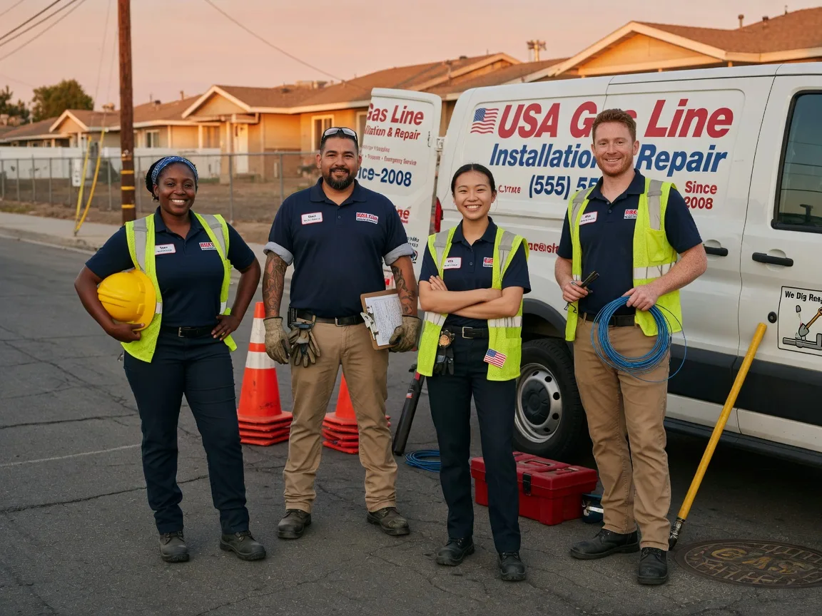 Gas Line Installation company in Husum, WA